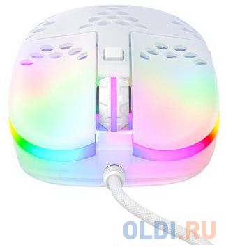 Мышь проводная Xtrfy MZ1 белый USB фото