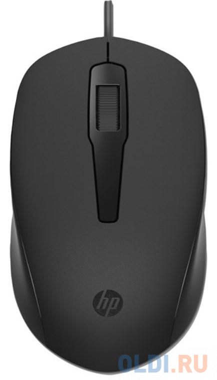 

HP 150 Wired Mouse EURO, Чёрный
