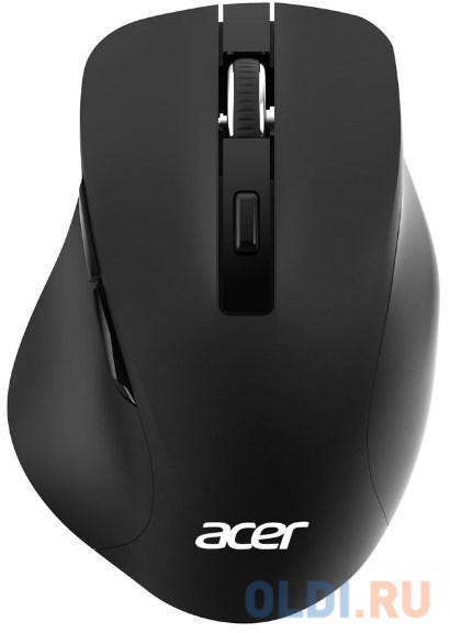 Мышь беспроводная Acer OMR140 чёрный USB + радиоканал мышь беспроводная acer omr020 wireless 2 4g mouse чёрный usb радиоканал