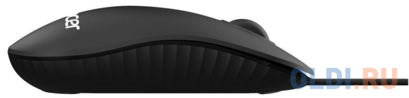 Мышь Acer OMW122 черный оптическая (1200dpi) USB (3but) фото