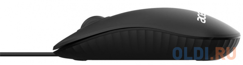 Мышь Acer OMW122 черный оптическая (1200dpi) USB (3but) фото