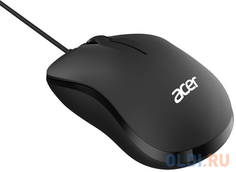 Мышь Acer OMW140 черный оптическая (1200dpi) USB (3but) фото