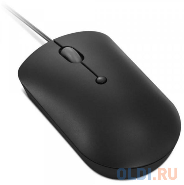 

Мышь Lenovo Lenovo 400 USB-C Compact Wired Mouse (GY51D20875), Чёрный