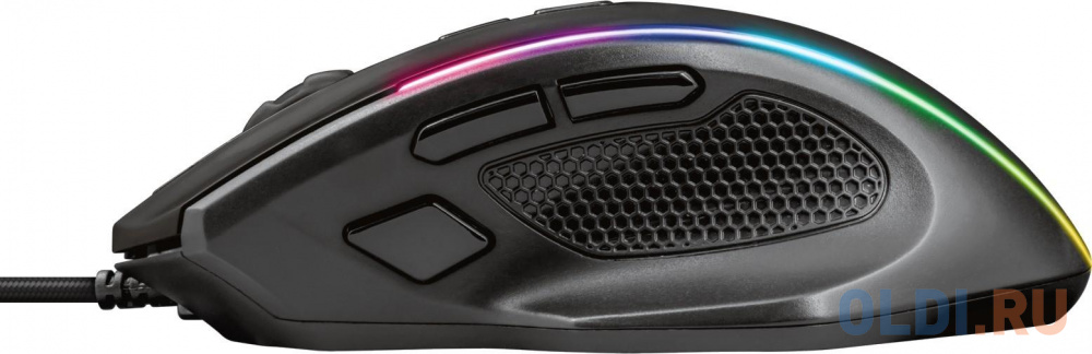 Trust GXT 165 Celox Gaming Mouse (23092), цвет чёрный, размер 127x83x43 мм. GXT165 CELOX - фото 2