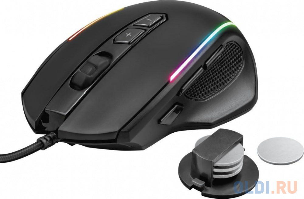 Trust GXT 165 Celox Gaming Mouse (23092), цвет чёрный, размер 127x83x43 мм. GXT165 CELOX - фото 6