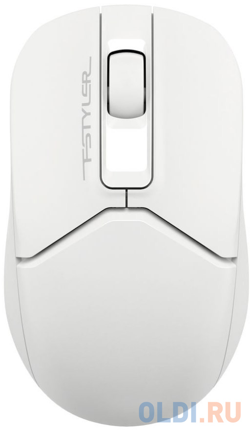 Мышь беспроводная A4TECH Fstyler FB12 белый Bluetooth шарик мышь из сизаля 4 2 см белый