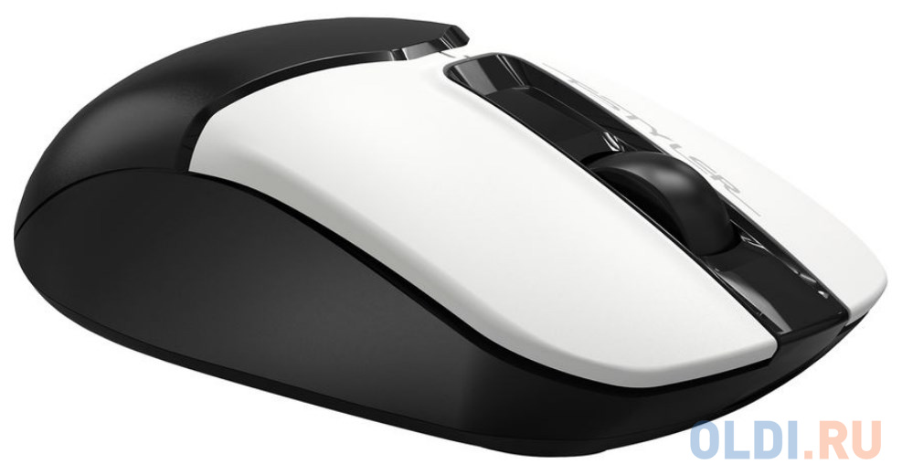 Мышь беспроводная A4TECH Fstyler FB12 чёрный белый Bluetooth фото
