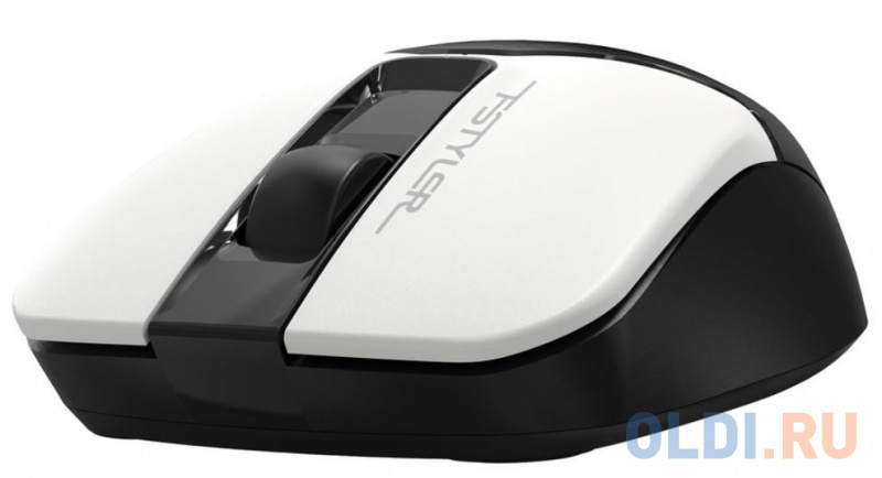 Мышь беспроводная A4TECH Fstyler FB12 чёрный белый Bluetooth фото