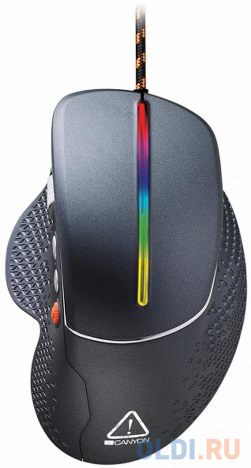 

Мышь проводная Canyon Apstar GM-12 чёрный USB