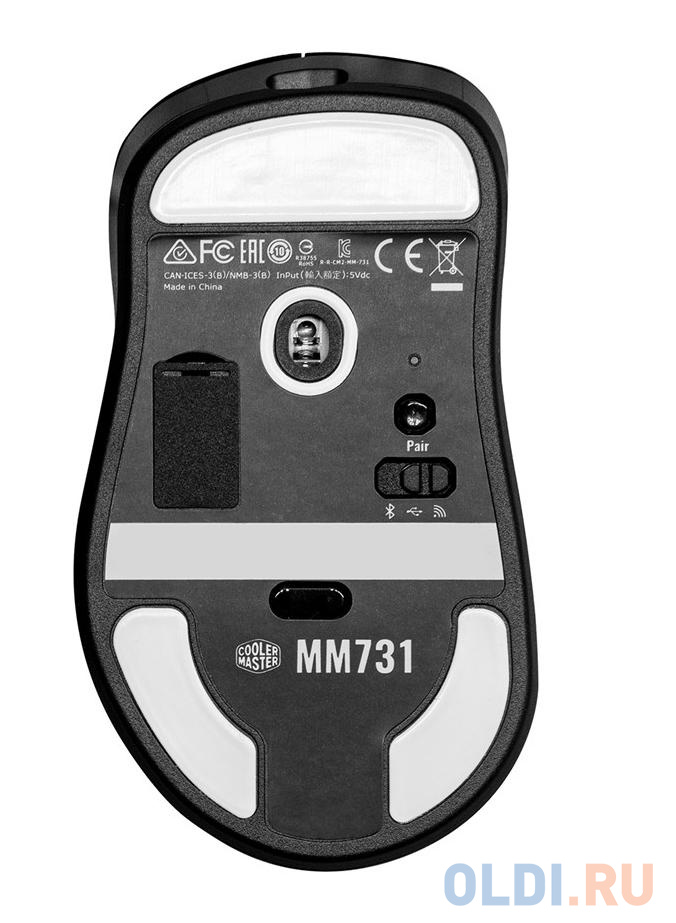 Мышь беспроводная Cooler Master MM-731-KKOH1 чёрный Bluetooth фото