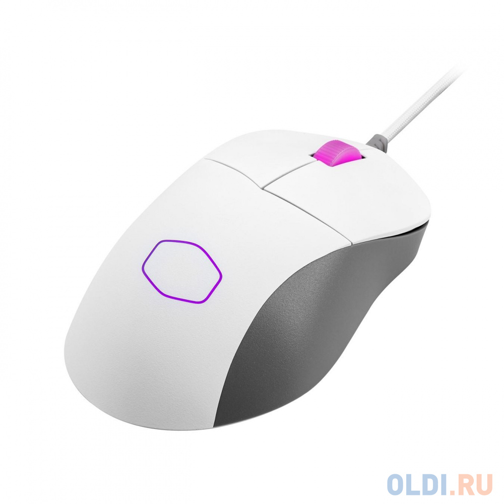 MM-730-WWOL1 MM730/Wired Mouse/White Matte, цвет белый, размер 122,3 х 69,0 х 39,1 мм - фото 1