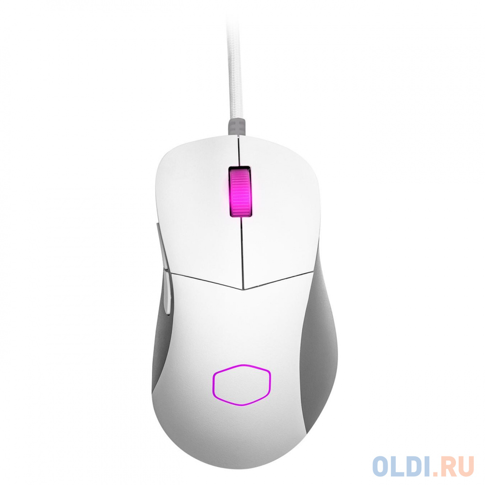 MM-730-WWOL1 MM730/Wired Mouse/White Matte, цвет белый, размер 122,3 х 69,0 х 39,1 мм - фото 2