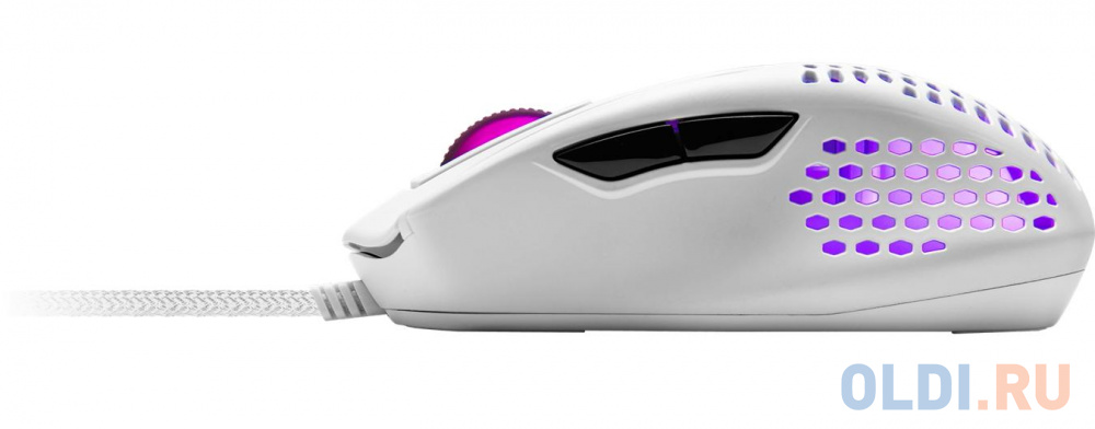 MM-720-WWOL1 Mouse MM720 Matte White, цвет белый, размер 105,42 х 76,52 х 37,35 мм - фото 4
