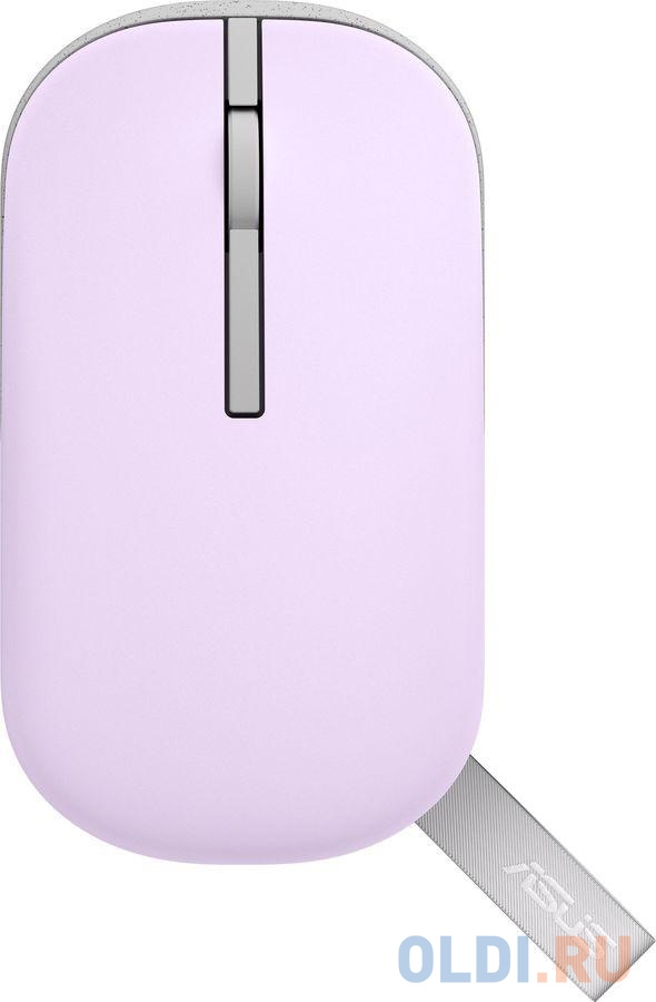 

Мышь беспроводная ASUS Marshmallow MD100 сиреневый USB + Bluetooth