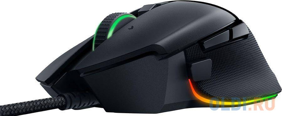 Razer Basilisk V3 - Ergonomic Wired Gaming Mouse, цвет чёрный, размер 130х60х42,5 мм. - фото 3