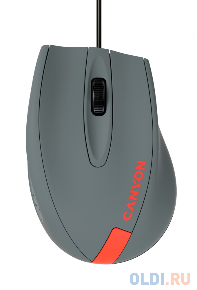 

Wired Optical Mouse with 3 keys, DPI 1000 With 1.5M USB cable,Gray-Red,size 68*110*38mm,weight:0.072kg, Красный