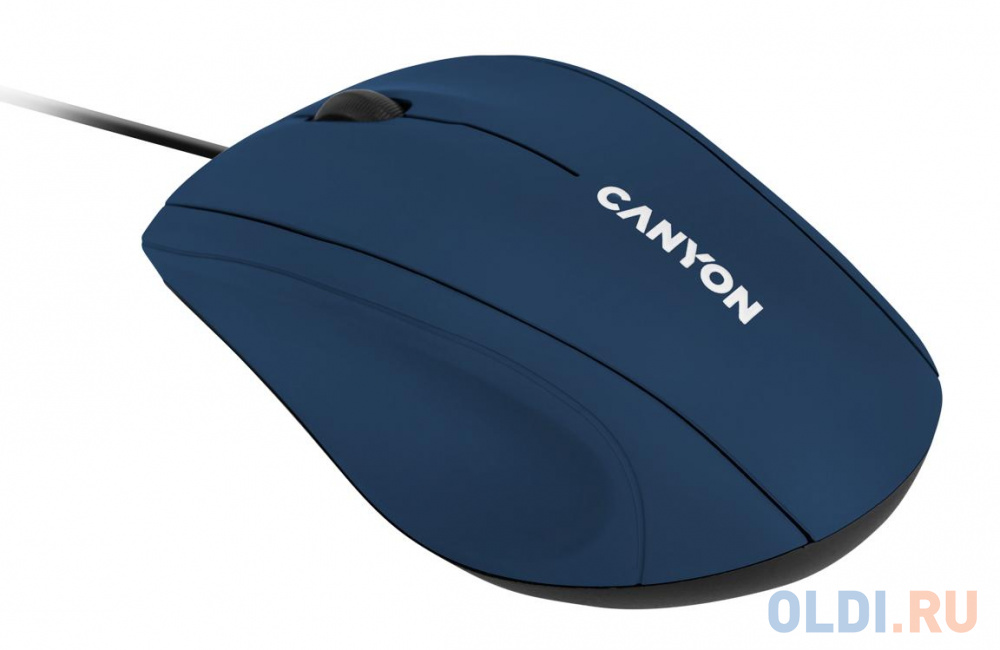 

Wired Optical Mouse with 3 keys, DPI 1000 With 1.5M USB cable,Blue,size72*108*40mm weight:0.077kg, Синий