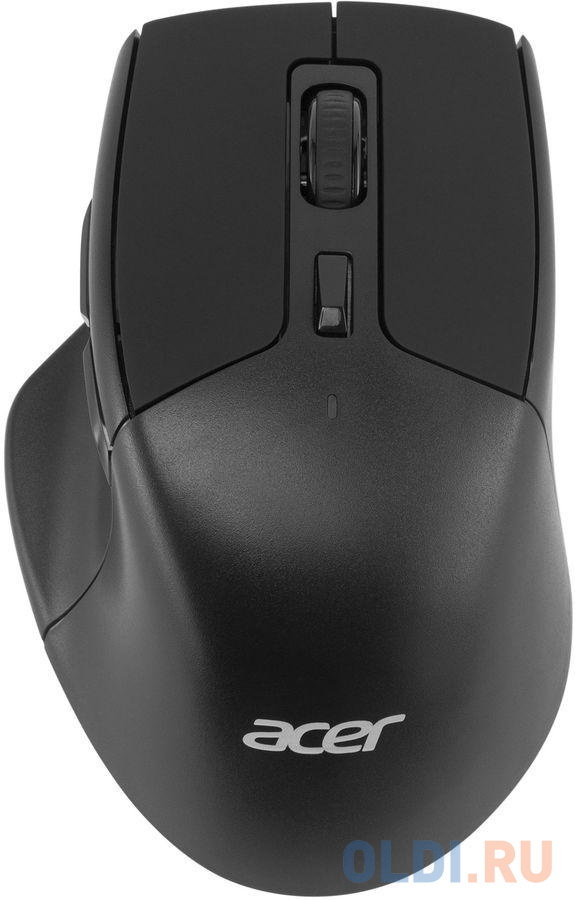 Мышь Acer OMR170 черный оптическая (1600dpi) беспроводная BT/Radio USB (6but) мышь acer omr136 оптическая беспроводная usb красный [zl mceee 01j]