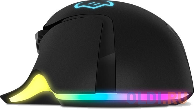 Игровая мышь SVEN RX-G975 чёрная (10 кнопок, 10000 dpi, USB, PIXART 3325, RGB подсветка), цвет чёрный, размер 132 ? 76 ? 42 мм. - фото 5