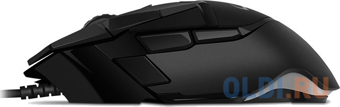 Игровая мышь SVEN RX-G975 чёрная (10 кнопок, 10000 dpi, USB, PIXART 3325, RGB подсветка), цвет чёрный, размер 132 ? 76 ? 42 мм. - фото 6