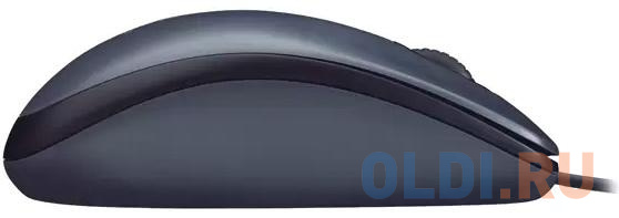 Мышь проводная Logitech M90 чёрный USB фото