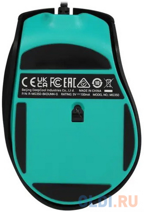 Мышь проводная Deepcool MG350 чёрный USB фото