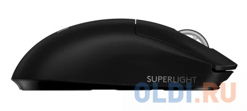 Мышь беспроводная Logitech PRO Х Superlight Wireless чёрный USB + радиоканал 910-005881 фото