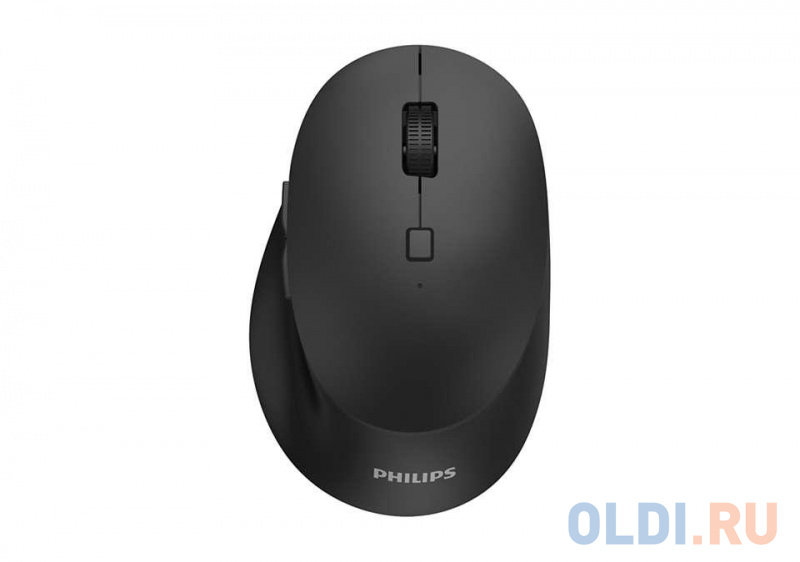 

Philips Wireless Mouse SPK7607 2,4 GHz , Bluetooth 3.0/5.0, 7 buttons 800-3200dpi, right, Black, Чёрный