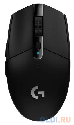 Мышь беспроводная Logitech G305 чёрный USB + радиоканал