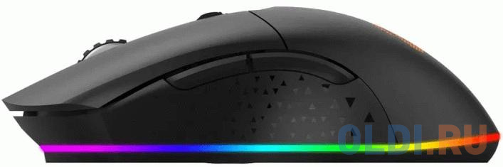 Мышь игровая беспроводная Dareu EM901 Black (черный), DPI 600-10000, подсветка RGB, подключение: проводное+2.4GHz, размер 125x67x39мм - фото 4