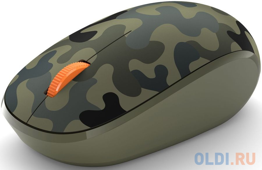 Мышь беспроводная Microsoft Green Camo зелёный USB + Bluetooth фото