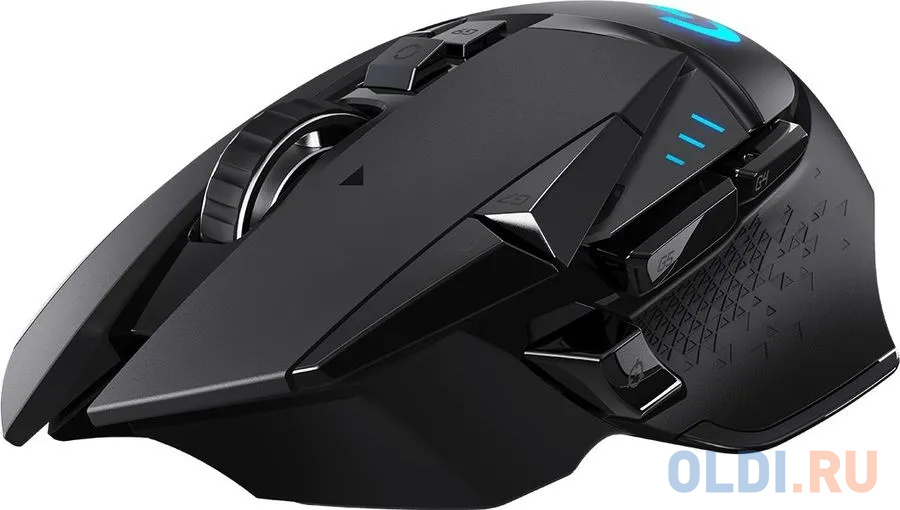 Мышь беспроводная Logitech G502 Lightspeed чёрный USB + радиоканал 910-005568 фото