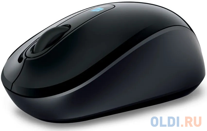 Мышь беспроводная Microsoft Sculpt Mobile Mouse Black чёрный USB + радиоканал мышь беспроводная microsoft 1850 cyan голубой usb радиоканал