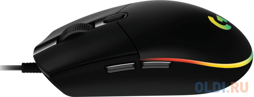 Мышь проводная Logitech G203 чёрный USB 910-005796 фото