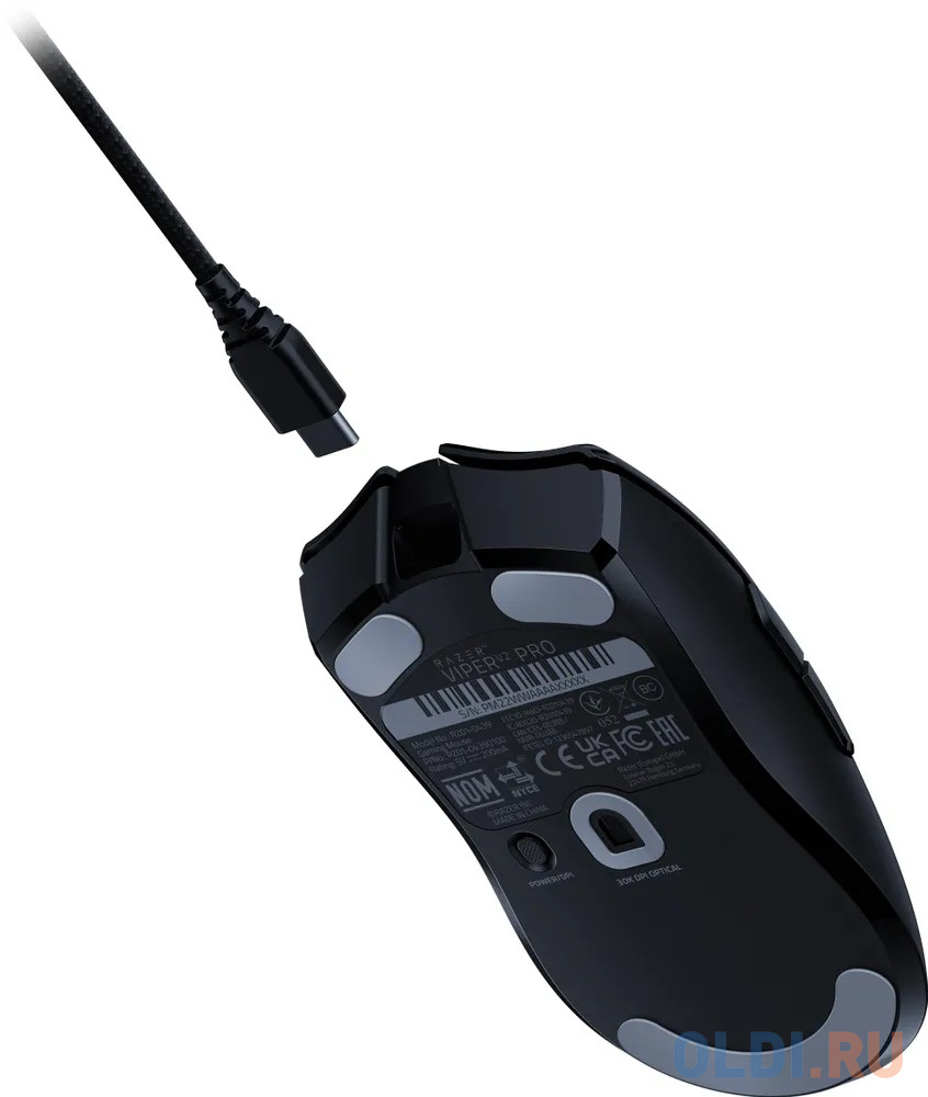 Мышь беспроводная Razer Viper V2 Pro чёрный USB + радиоканал фото