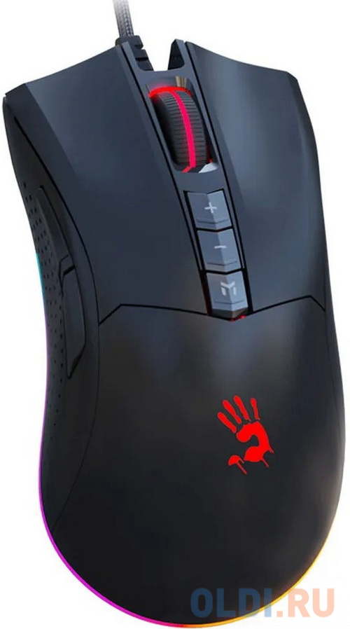 Мышь проводная A4TECH ES9 PRO чёрный USB фото
