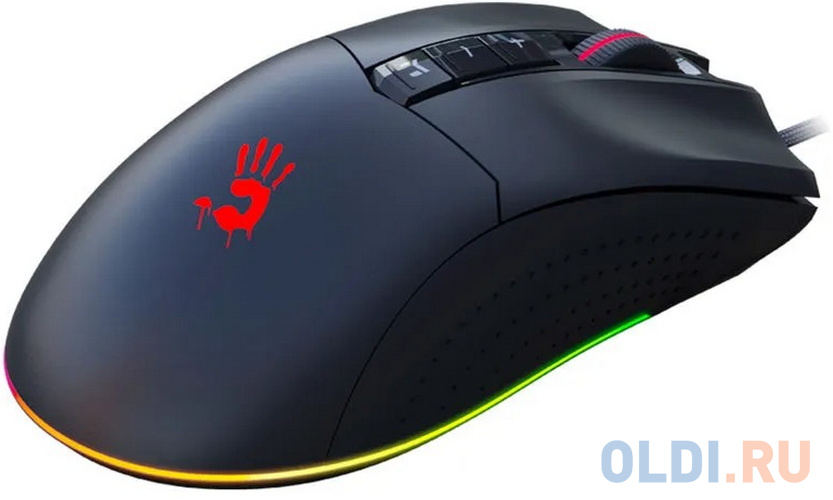 Мышь проводная A4TECH ES9 PRO чёрный USB фото