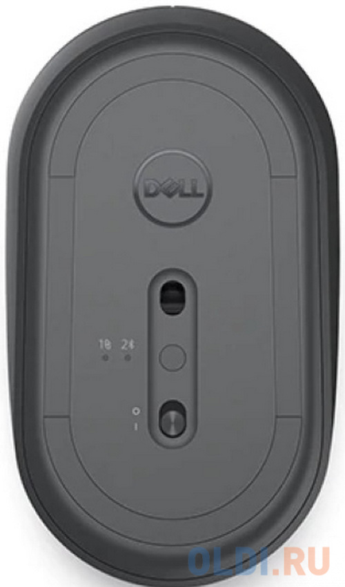 Мышь беспроводная DELL MS3320W серый USB + Bluetooth, размер 104.4 x 38.3 x 60.5 мм - фото 2