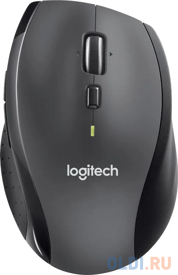 Мышь беспроводная Logitech M705 чёрный USB + радиоканал, размер 109 х 71 х 42 мм - фото 1