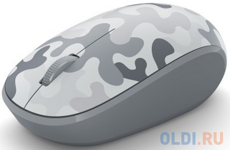 Мышь беспроводная Microsoft Arctic Camo серый USB + Bluetooth мышь беспроводная microsoft surface precision серый usb bluetooth