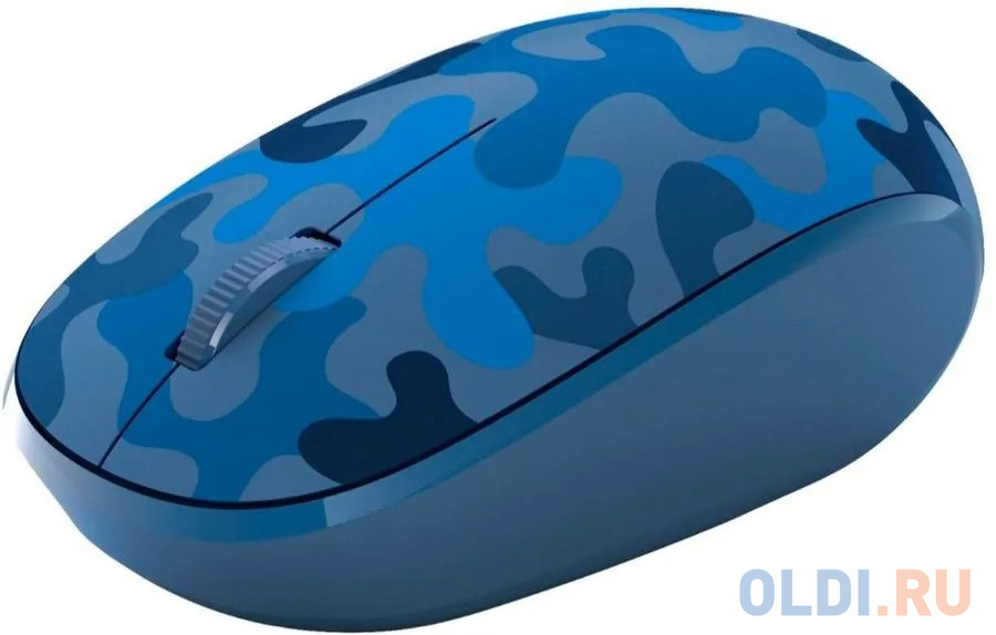Мышь Microsoft Bluetooth Mouse Blue Camo синий оптическая (4000dpi) беспроводная BT 8KX-00017 - фото 1