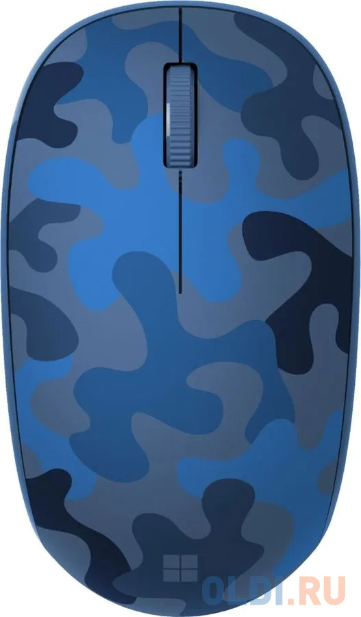 Мышь Microsoft Bluetooth Mouse Blue Camo синий оптическая (4000dpi) беспроводная BT 8KX-00017 - фото 2