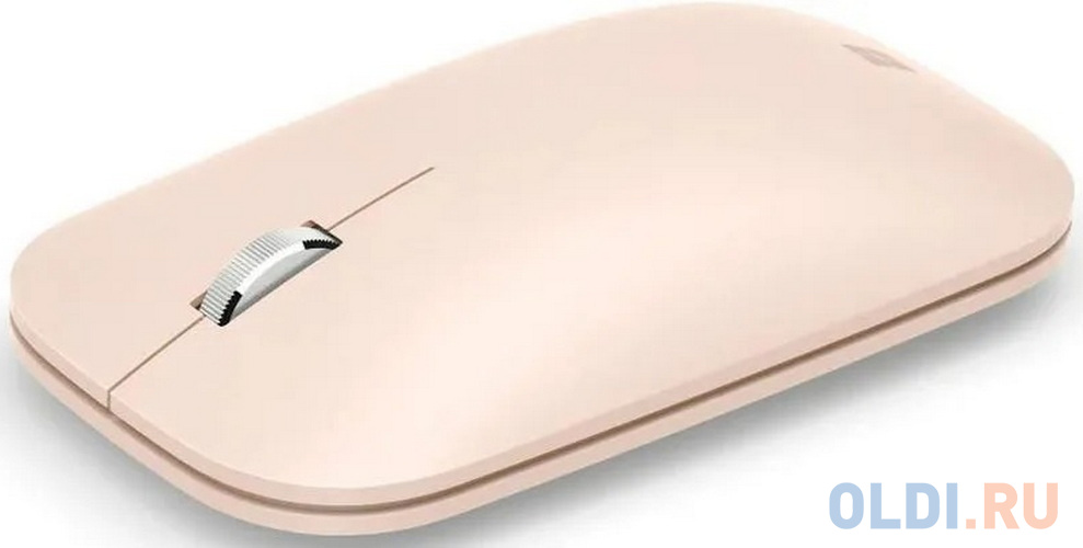 Мышь Microsoft Surface Mobile Mouse Sandstone персиковый оптическая (1800dpi) беспроводная BT (2but)