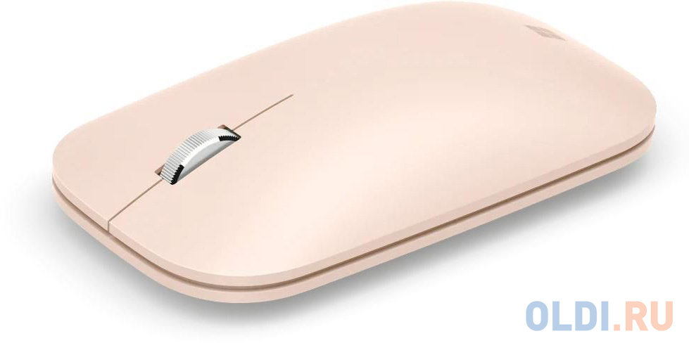 Мышь Microsoft Surface Mobile Mouse Sandstone персиковый оптическая (1800dpi) беспроводная BT (2but) фото
