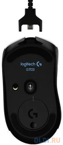 Мышь беспроводная Logitech G703 чёрный USB + радиоканал фото