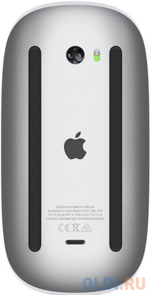 Мышь Apple Magic Mouse 3 A1657 белый лазерная беспроводная BT для ноутбука фото