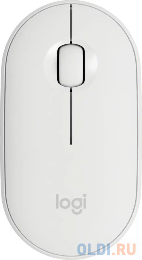Мышь/ Logitech Pebble Bluetooth wireless M350 Off White фото
