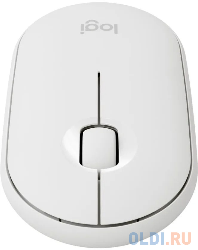 Мышь/ Logitech Pebble Bluetooth wireless M350 Off White фото