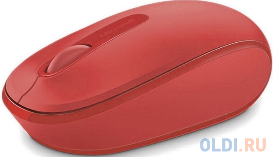 Мышь беспроводная Microsoft 1850 Flame Red V2 красный Bluetooth мышь беспроводная microsoft 1850 чёрный bluetooth