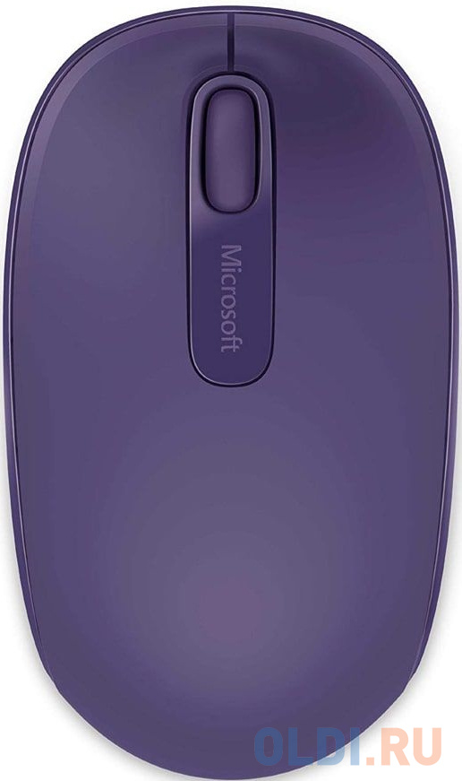 Мышь беспроводная Microsoft 1850 пурпурный Bluetooth, размер 100 х 38,2 х 58,1 мм - фото 1